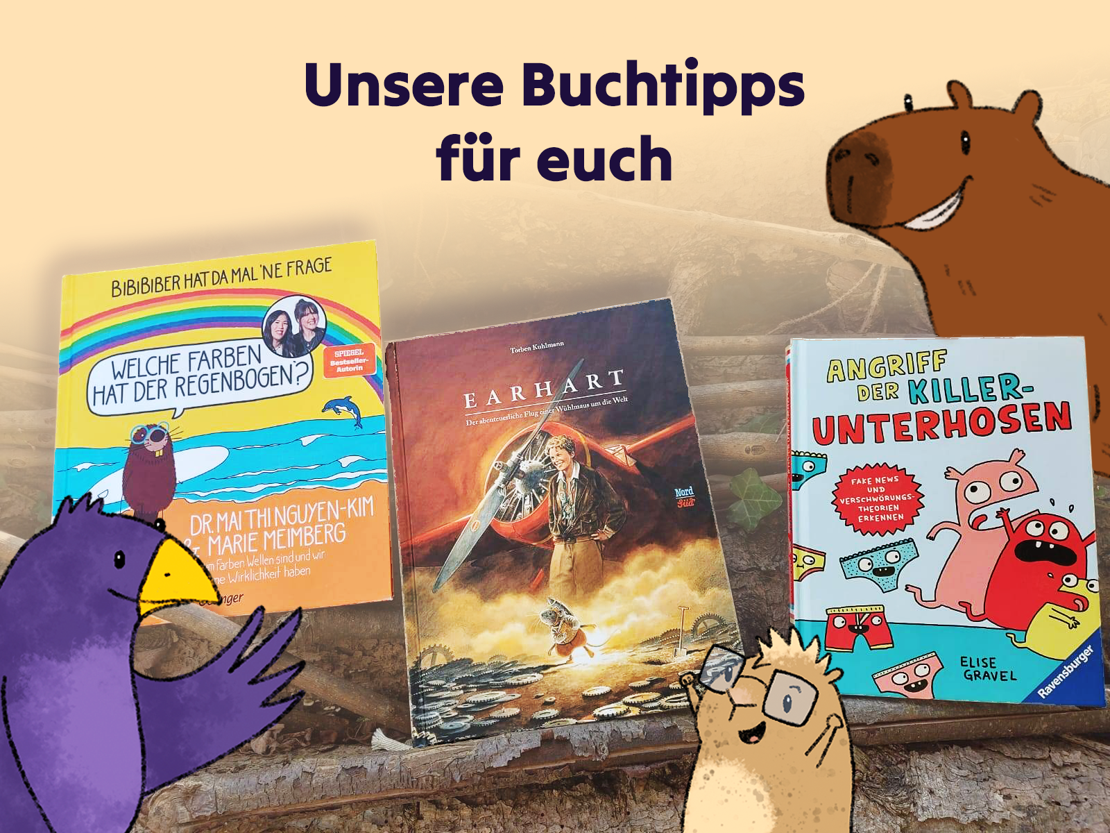Unsere Buchtipps für euch