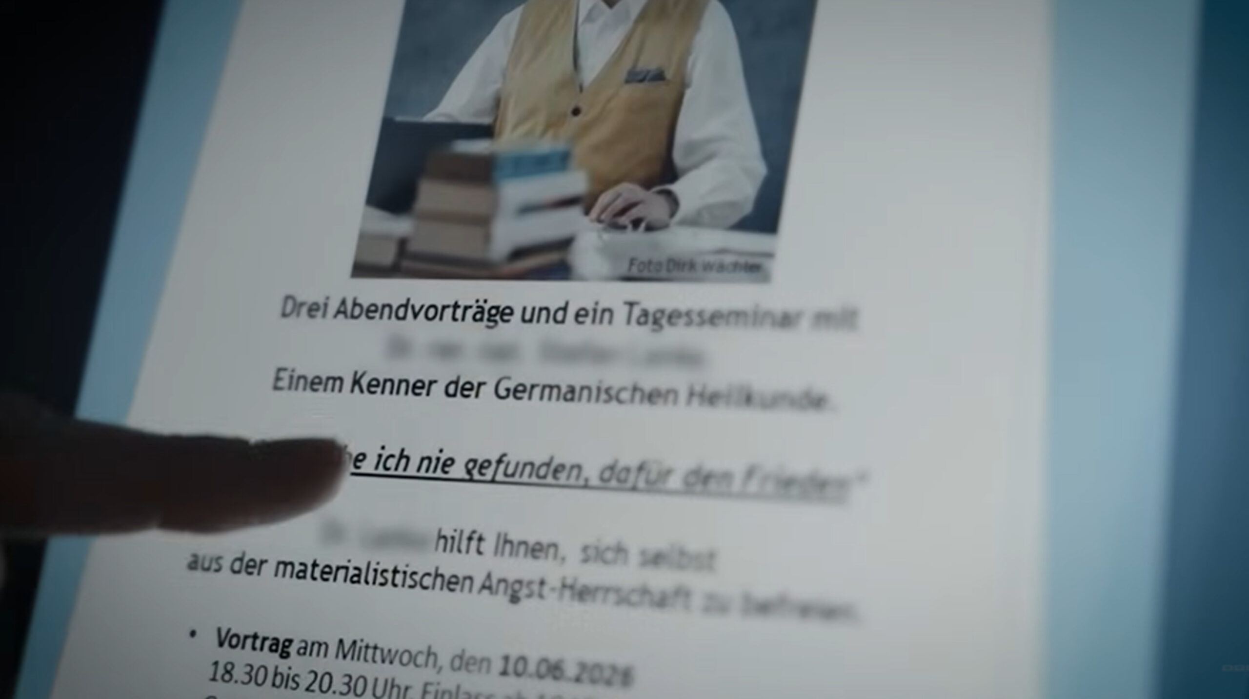 Video: „Die gefährliche Welt der Germanischen Neuen Medizin“